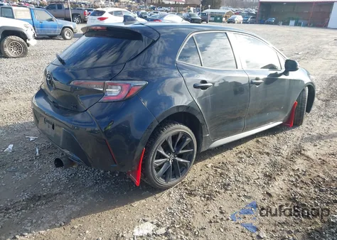 2021 Toyota Corolla Se Nightshade Edition z USA, uszkodzony, nr VIN JTND4MBE0M3118605